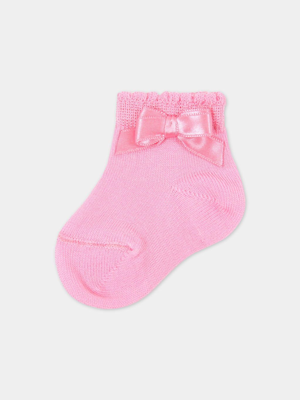 Chaussettes fuchsia pour fille